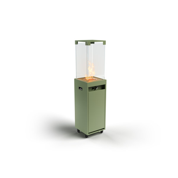Ebern Designs Planika Faro P.GREEN Portable Patio Heater 8 KW Gas